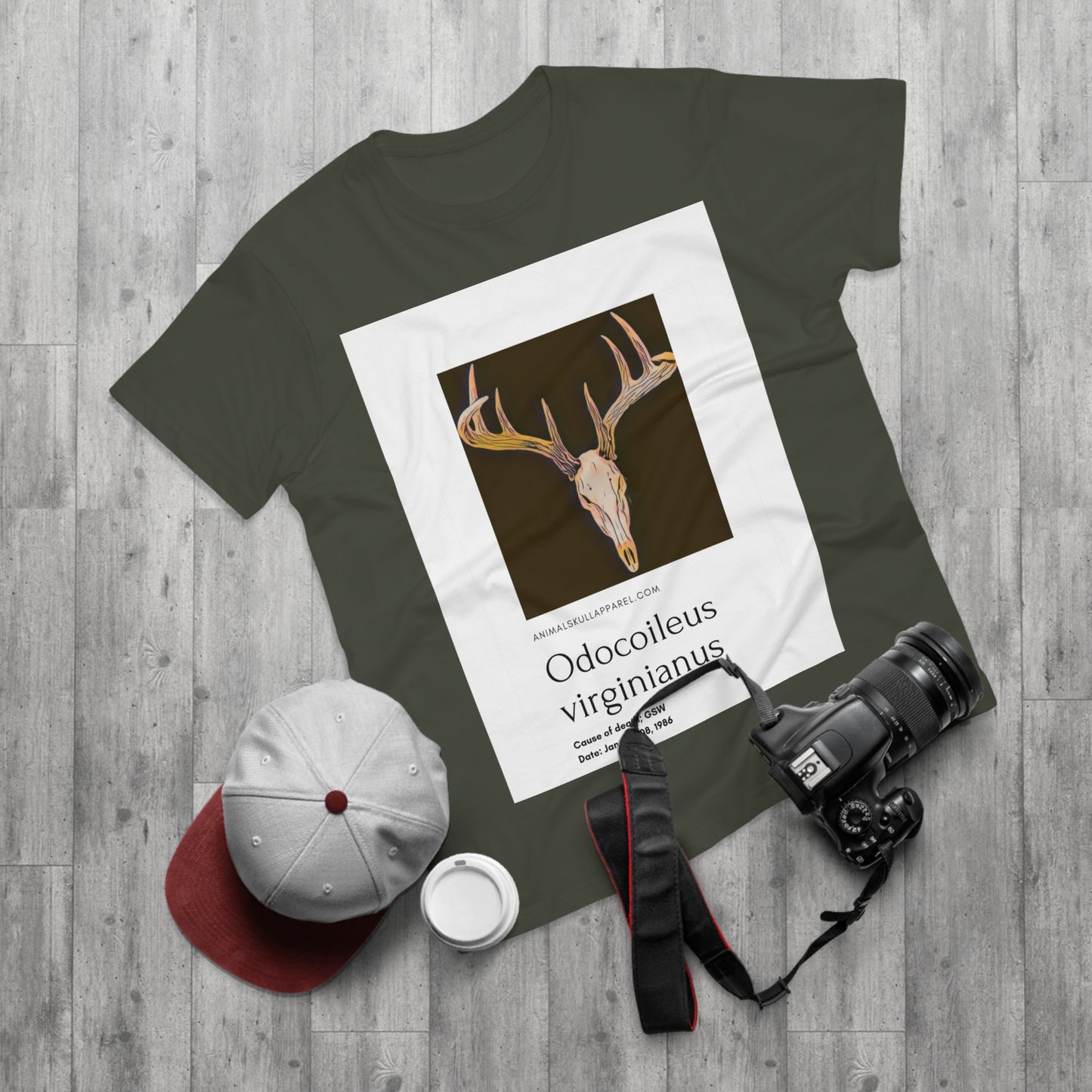 Odocoileus Virginianus Graphic T-Shirt for Nature Lovers