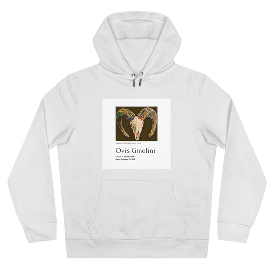 King Hooded Sweatshirt with Ovis Gmelini Design - Perfect for Nature Lovers